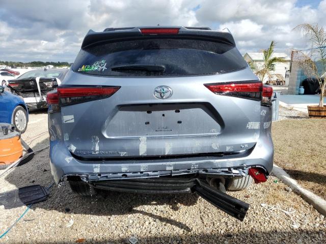 VIN 5TDZZRAHXNS135481 2022 Toyota Highlander, L no.6