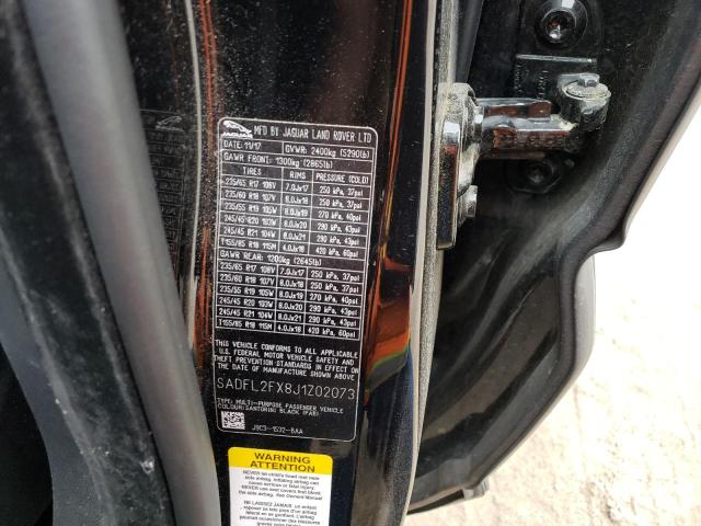 2018 JAGUAR E-PACE FIR SADFL2FX8J1Z02073