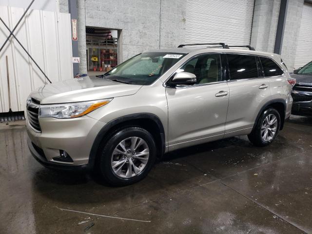 5TDBKRFHXFS211877 | 2015 TOYOTA HIGHLANDER