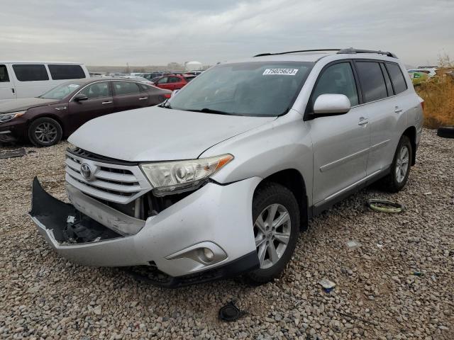 VIN 5TDBK3EH2DS201159 2013 Toyota Highlander, Base no.1