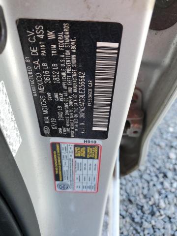 3KPA24AD9LE256642 KIA RIO LX
