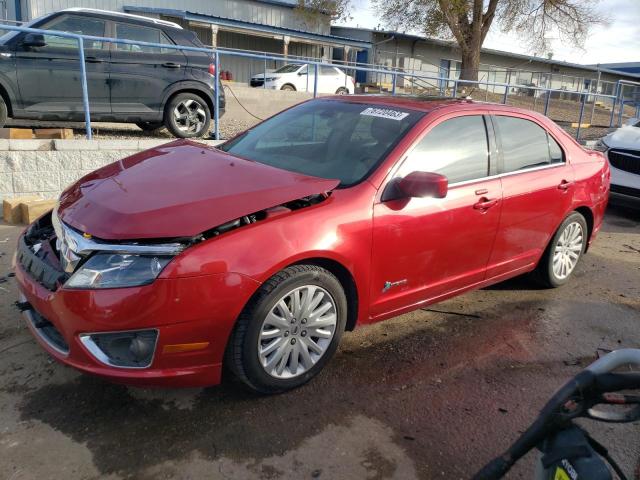 Lot #2475955000 2011 FORD FUSION HYB salvage car