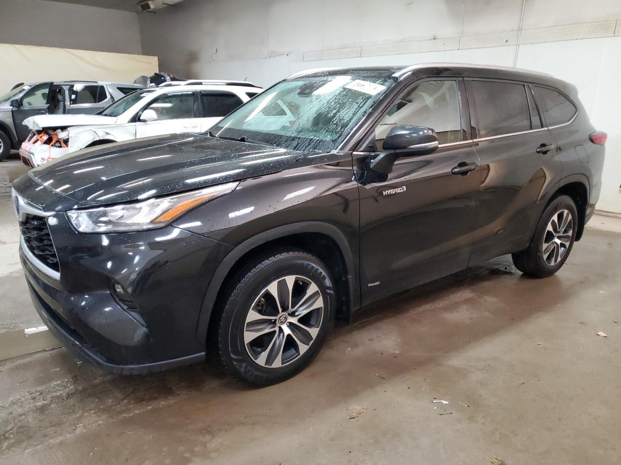 2020 Toyota Highlander Hybrid Xle vin: 5TDGBRCH8LS502903