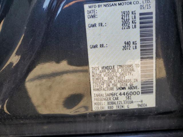 2015 NISSAN ALTIMA 2.5 - 1N4AL3AP6FC446000