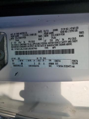 1FMCU9JX4EUB36760 Ford Escape Titanium