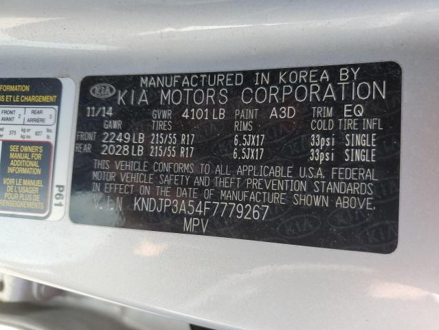 KNDJP3A54F7779267 | 2015 KIA SOUL +