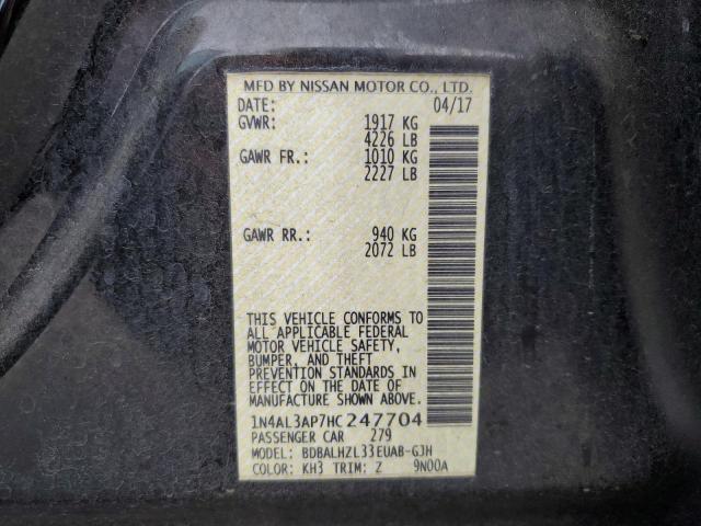 1N4AL3AP7HC247704 Nissan ALTIMA 2.5