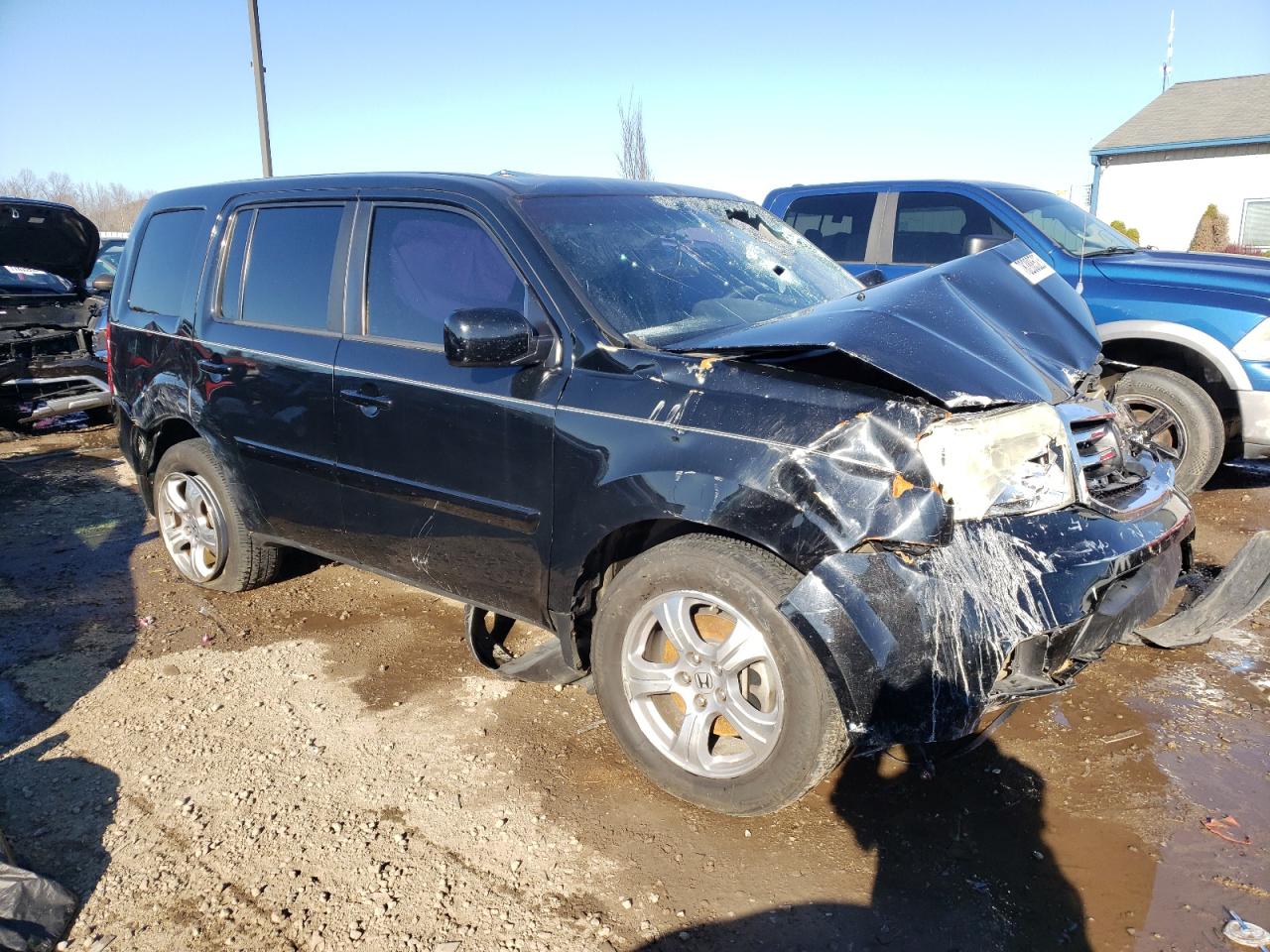 Lot #2212251937 2014 HONDA PILOT EXL