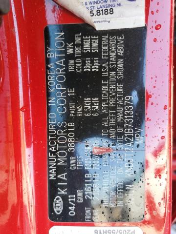 KNDJT2A21B7313379 2011 Kia Soul +