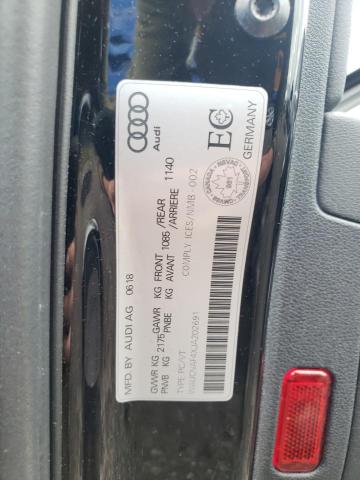 WAUCNAF4XJA202691 2018 AUDI A4, photo no. 12