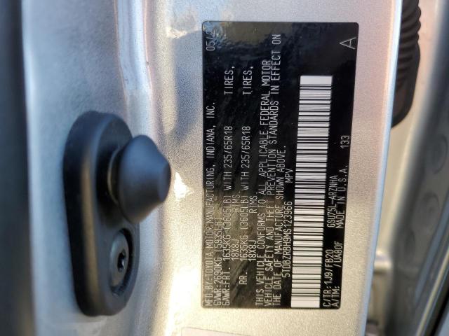 VIN 5TDBZRBH9MS123966 2021 Toyota Highlander, L no.14