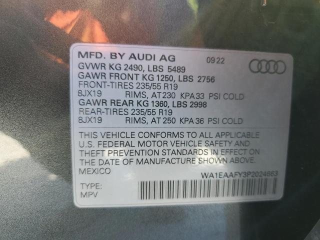 WA1EAAFY3P2024663 2023 AUDI Q5, photo no. 14