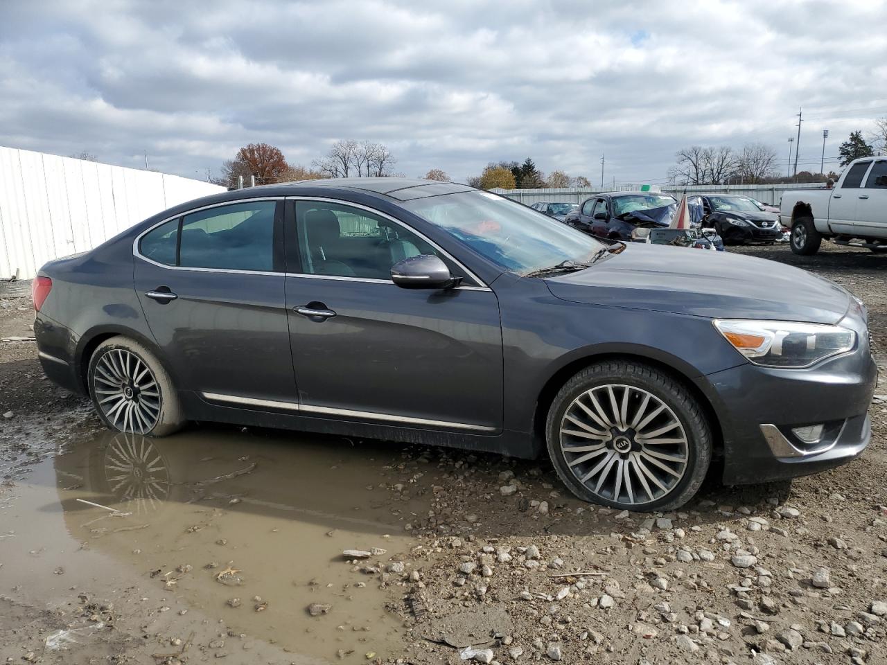 2014 Kia Cadenza Premium vin: KNALN4D74E5132022