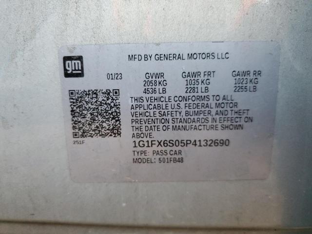 2019 CHEVROLET BOLT EV 2L 1G1FX6S05P4132690