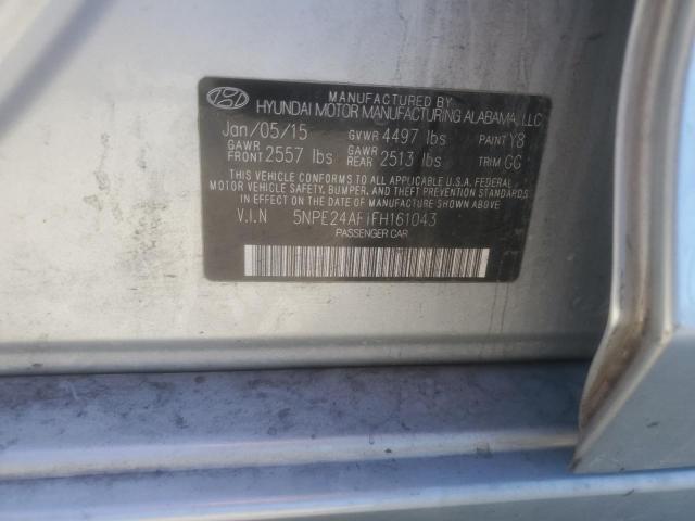 2015 HYUNDAI SONATA SE - 5NPE24AF1FH161043