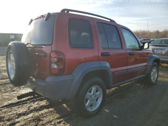 2006 Jeep Liberty Sport VIN: 1J4GL48K36W142927 Lot: 76103193