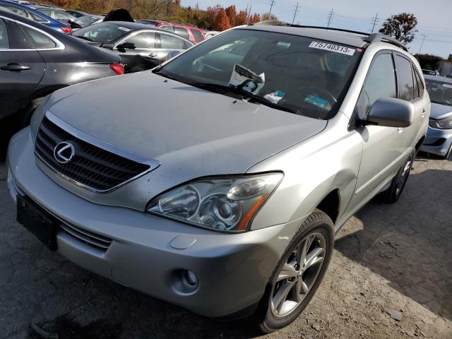 Lot #2461308505 2007 LEXUS RX 400H salvage car