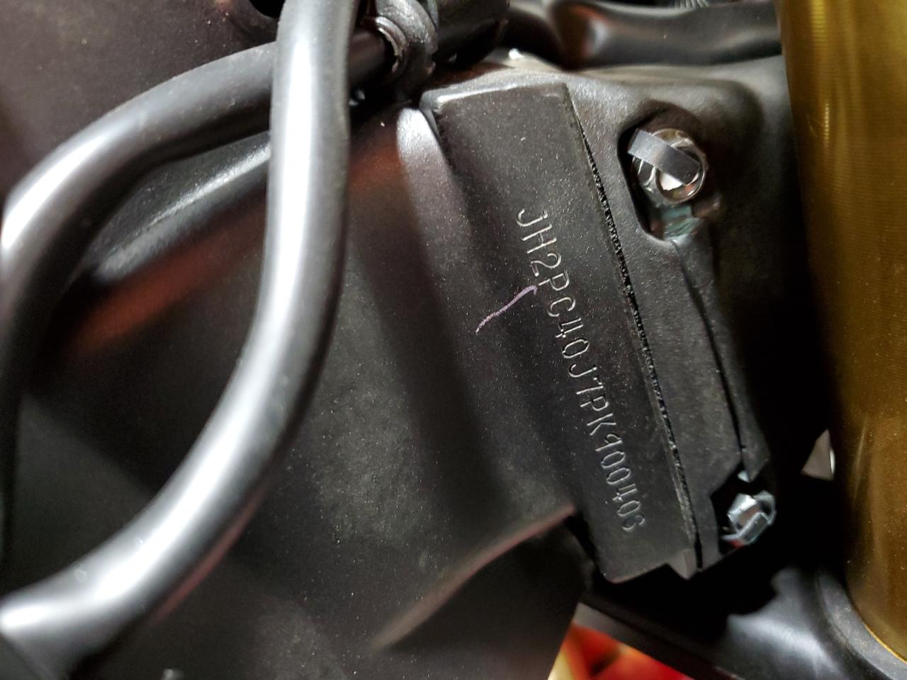 JH2PC40J7PK900406 2023 Honda Cbr600 Rr