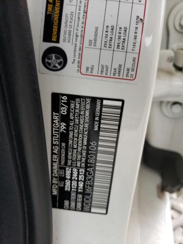 2016 MERCEDES-BENZ CLS 550 - WDDLJ6FB3GA180106