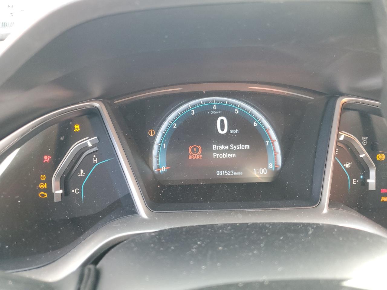 19XFC1F77HE007543 HONDA CIVIC 2017