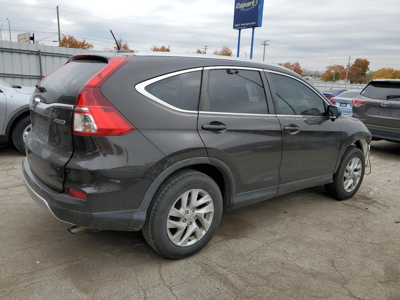 2HKRM4H79GH677372 2016 Honda Cr-V Exl