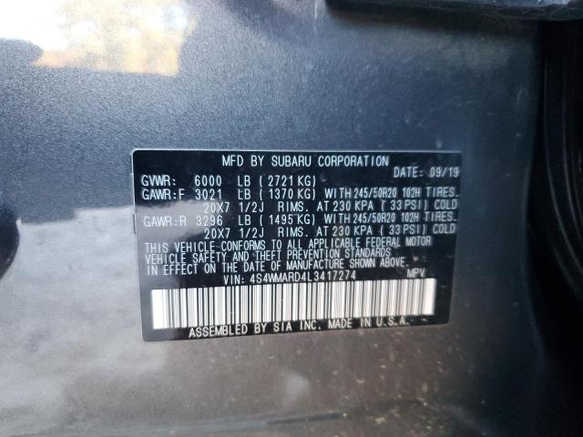 4S4WMARD4L3417274 Subaru Ascent Touring