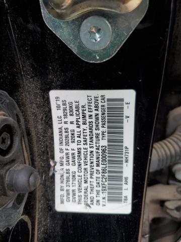 2020 HONDA CIVIC SPOR - 19XFC2F86LE000963