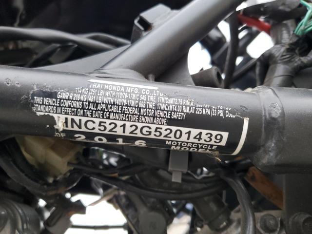 2016 HONDA CB300 F MLHNC5212G5201439