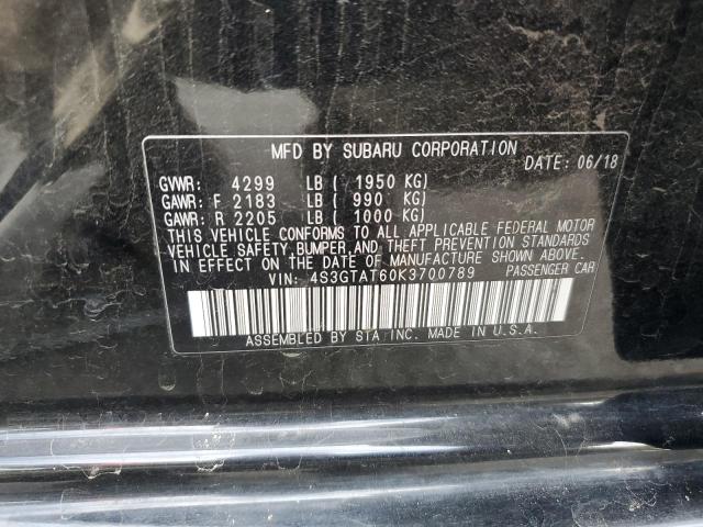 4S3GTAT60K3700789 Subaru Impreza Limited
