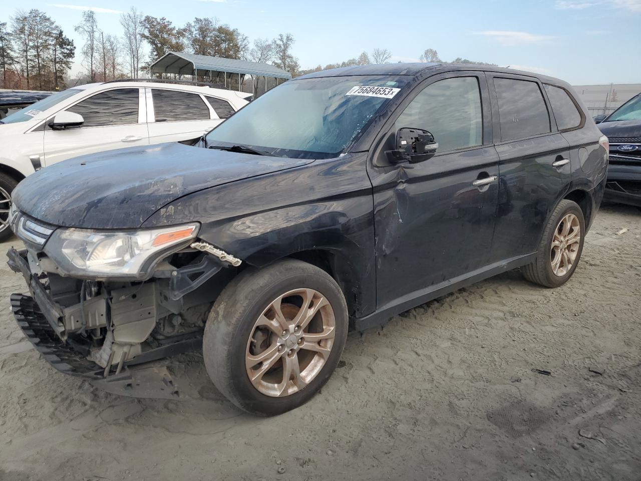 2014 Mitsubishi Outlander Se vin: JA4AD3A3XEZ011118