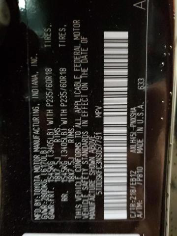 2022 TOYOTA SIENNA XSE - 5TDDSKFC3NS057791