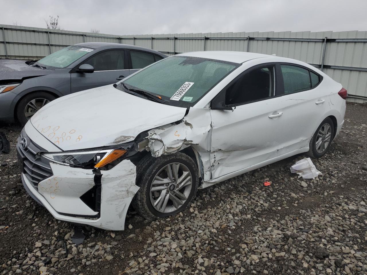 2020 Hyundai Elantra Sel vin: 5NPD84LFXLH548810