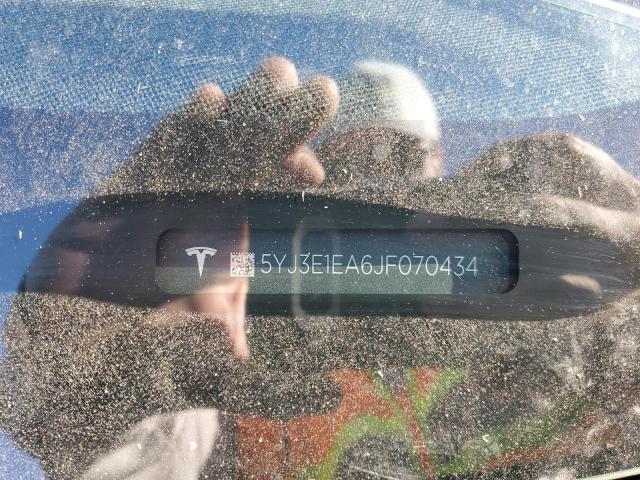 5YJ3E1EA6JF070434 | 2018 TESLA MODEL 3