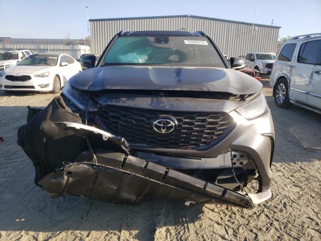 VIN 5TDLZRAH9NS134425 2022 Toyota Highlander, Xse no.5