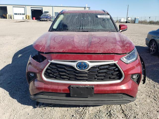 VIN 5TDGBRCHXMS066847 2021 Toyota Highlander, Hybri... no.5