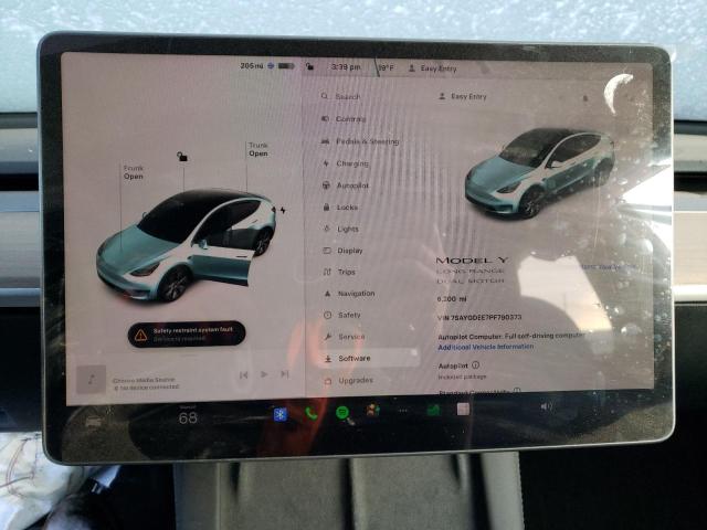 7SAYGDEE7PF790373 | 2023 TESLA MODEL Y