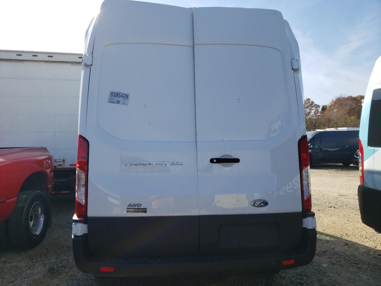 VIN: 1FTBR2X84NKA71350 2022 FORD TRANSIT