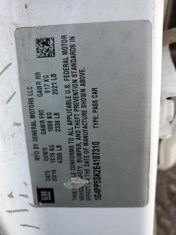 1G4PP5SK2E4187310 Buick Verano