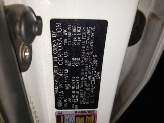 KNDPC3AC7G7826846 KIA Sportage Ex