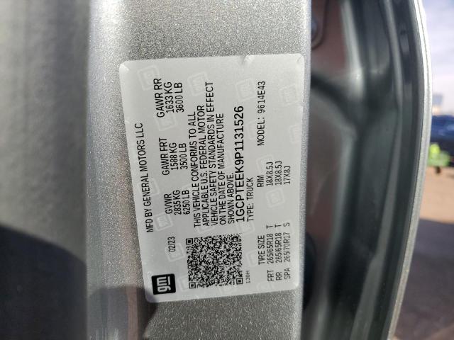 2023 CHEVROLET COLORADO T - 1GCPTEEK9P1131526