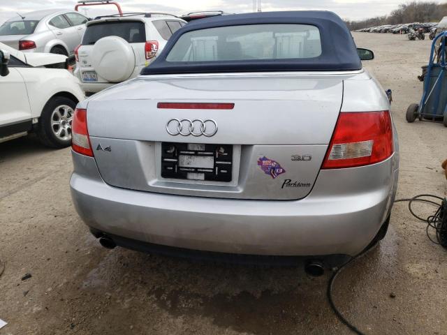 2003 Audi A4 3.0 Cabriolet VIN: WAUAT48H13K021250 Lot: 76801413