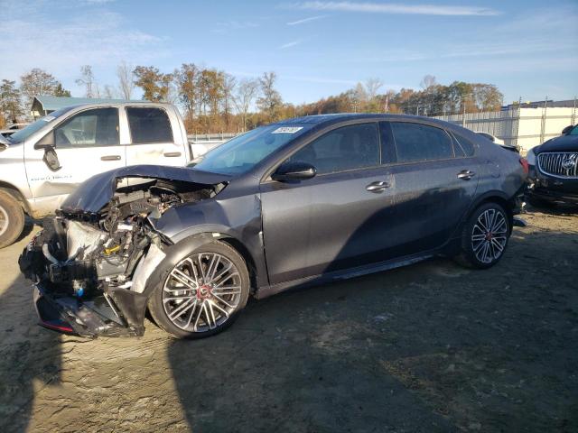 Lot #2436172795 2023 KIA FORTE GT salvage car