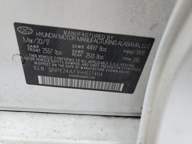 5NPE24AF1HH577404 | 2017 HYUNDAI SONATA SE