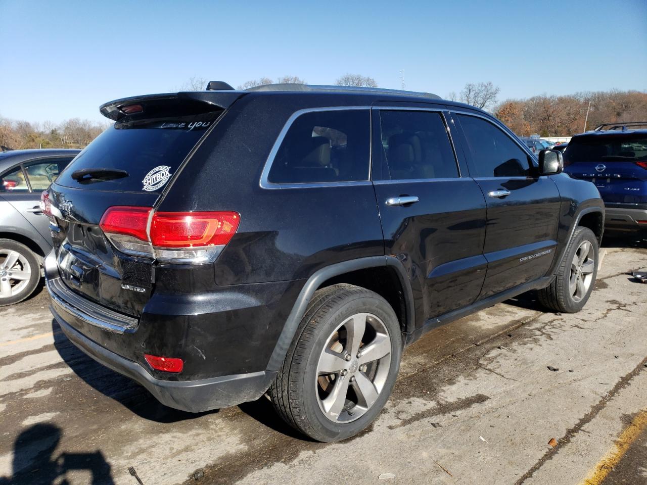 2014 Jeep Grand Cherokee Limited vin: 1C4RJEBG3EC573881