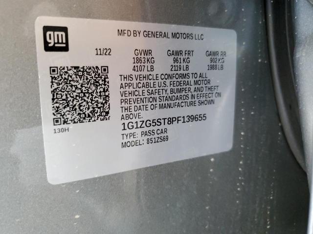 1G1ZG5ST8PF139655 CHEVROLET MALIBU 2023