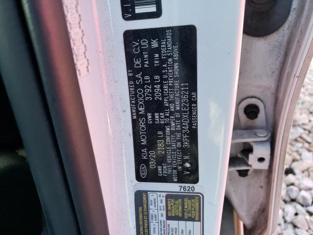 3KPF34ADXLE236211 2020 Kia Forte Gt Line