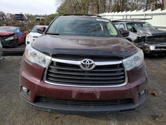 VIN 5TDBKRFH1ES041195 2014 Toyota Highlander, LE no.5