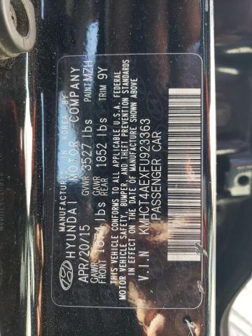 2015 HYUNDAI ACCENT GLS - KMHCT4AEXFU923363