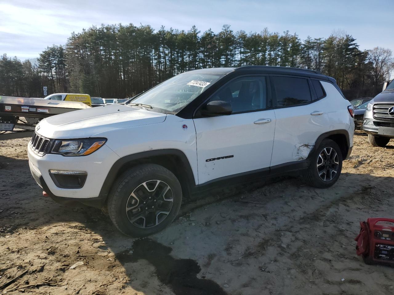 2021 Jeep Compass Trailhawk vin: 3C4NJDDB2MT590460