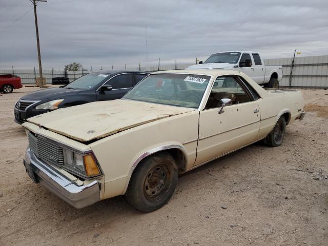 CHEVROLET EL CAMINO 1981 Gasoline 3.8L 6 usacars.bg